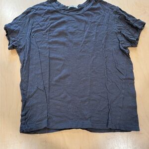 Buck Mason Charcoal Short Sleeve Easy Slub Tee